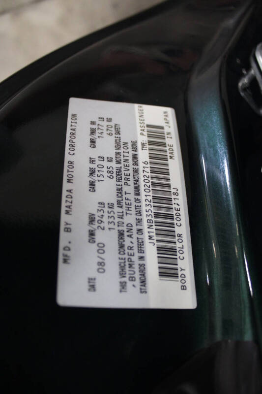 2001 Mazda MX-5 Miata Special Edition