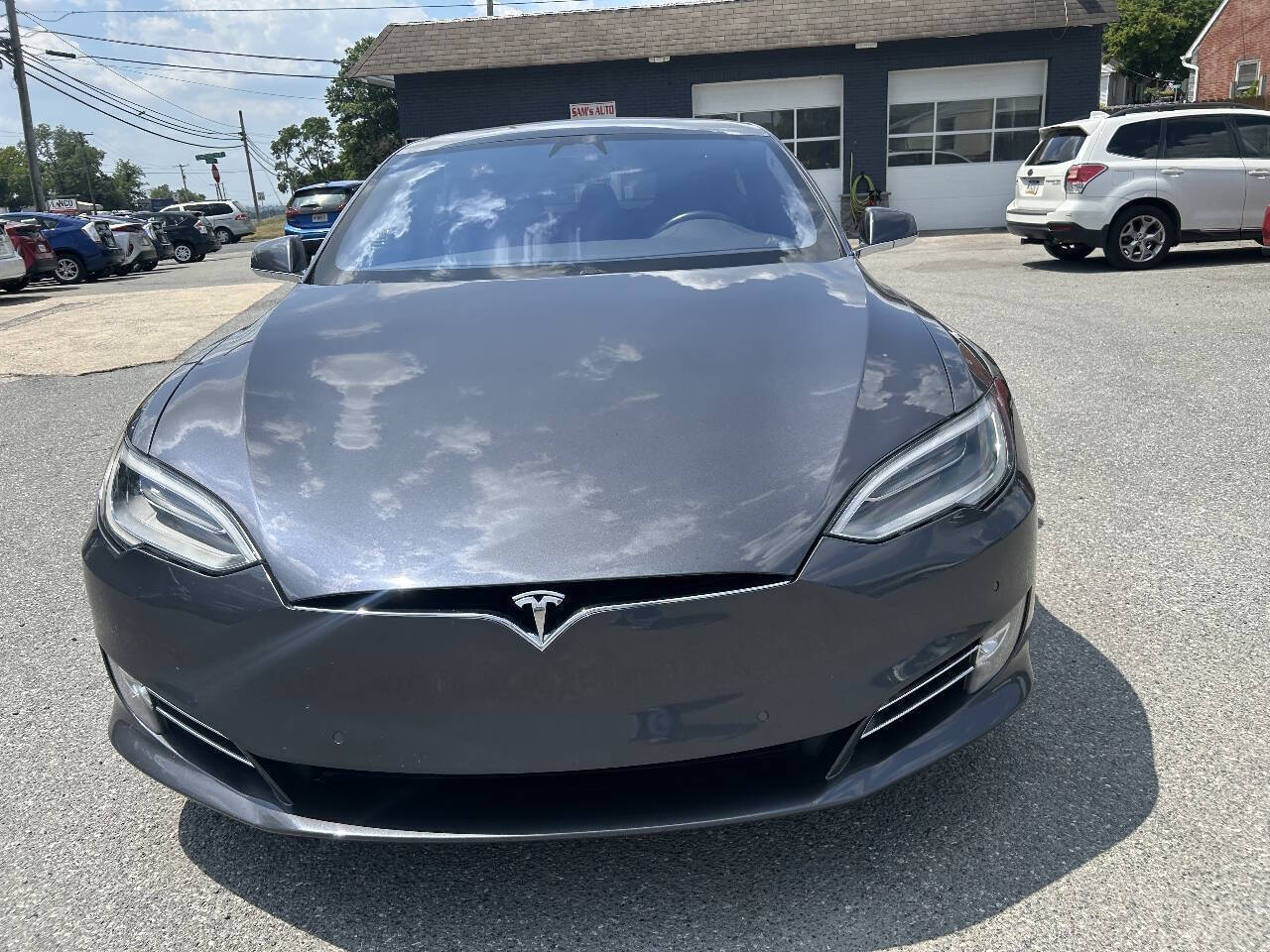 Silver 2018 Tesla Model S 75D AWD 75D 4dr Liftback 2