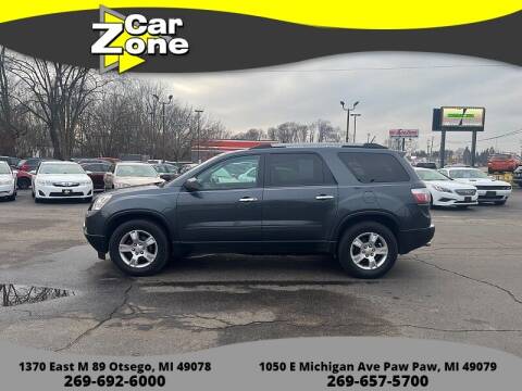 2012 GMC Acadia for sale at Car Zone in Otsego MI