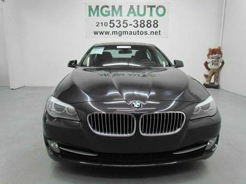 2011 BMW 5 Series for sale at MGM Auto in San Antonio, TX