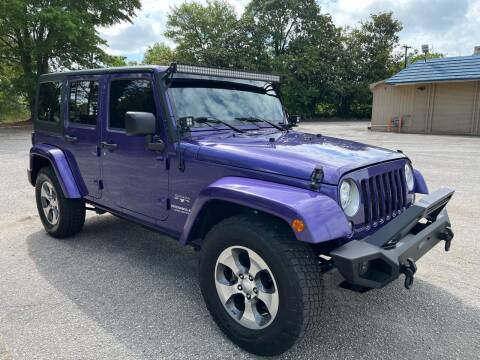 2017 Jeep Wrangler Unlimited for sale at Cherry Motors in Greenville SC