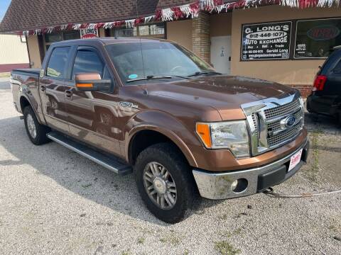 2012 Ford F-150 for sale at G LONG'S AUTO EXCHANGE in Brazil IN
