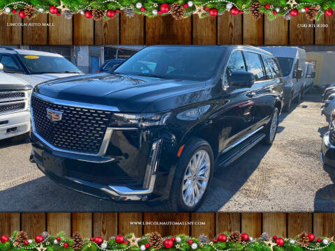 2021 Cadillac Escalade ESV for sale at Lincoln Auto Mall in Brooklyn NY