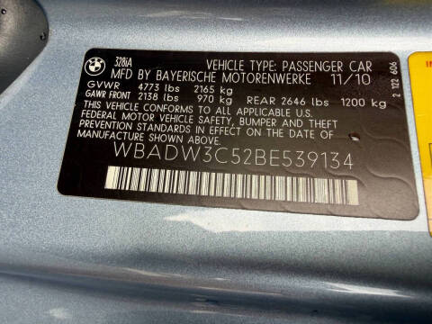 2011 BMW 3 Series 328i