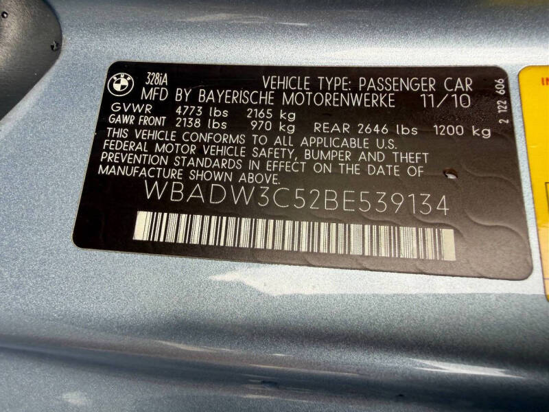 2011 BMW 3 Series 328i