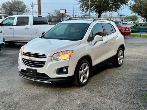 2015 Chevrolet Trax for sale at Santos Motors in Lewisville TX