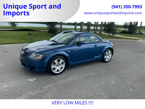 2004 Audi TT for sale at Unique Sport and Imports in Sarasota FL