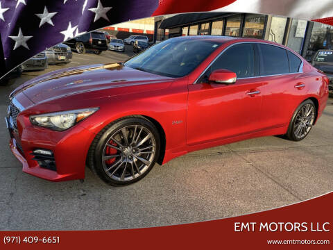 2017 Infiniti Q50 for sale at EMT MOTORS LLC in Portland OR