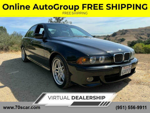 2003 BMW 5 Series for sale at Car Group       FREE SHIPPING in Riverside CA