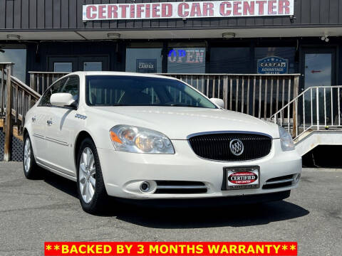 2007 Buick Lucerne for sale at CERTIFIED CAR CENTER in Fairfax VA