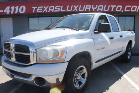 2006 Dodge Ram Pickup 1500 for sale at Texas Luxury Auto in Cedar Hill TX