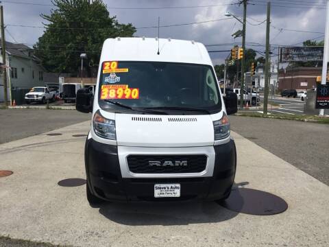 2020 RAM ProMaster Cargo for sale at Steves Auto Sales in Little Ferry NJ