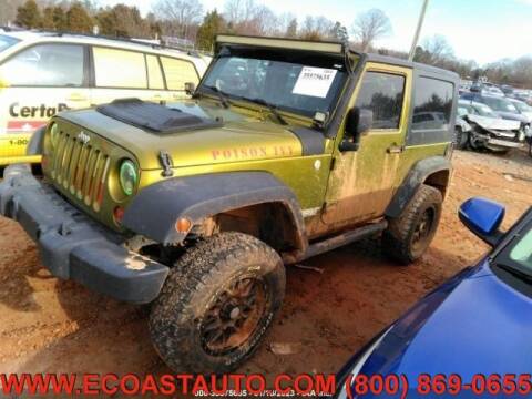 2010 Jeep Wrangler for sale at East Coast Auto Source Inc. in Bedford VA