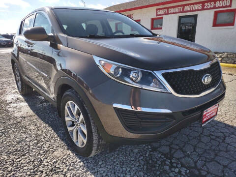 2015 Kia Sportage for sale at Sarpy County Motors in Springfield NE