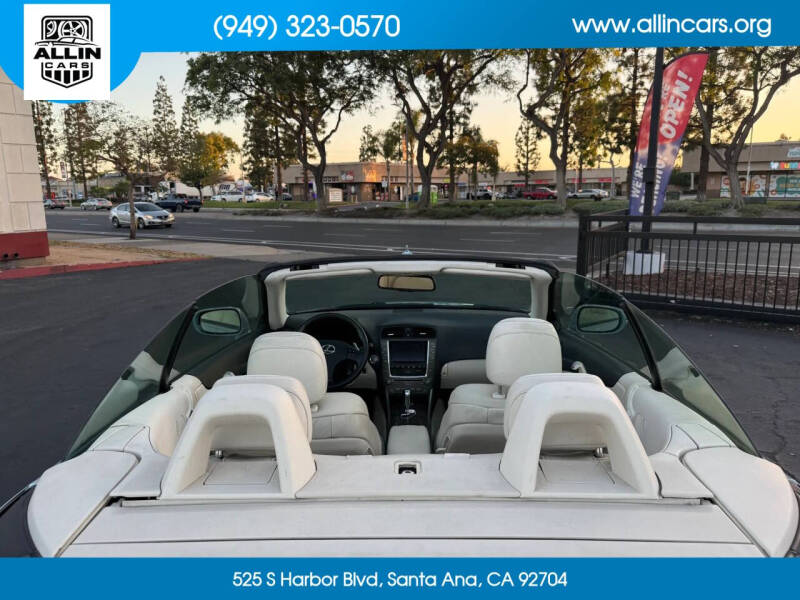 2010 Lexus IS 250C