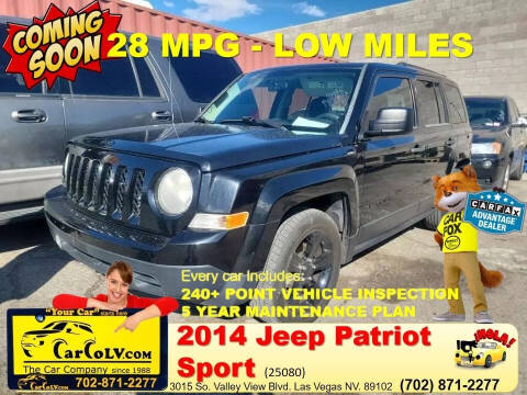2014 Jeep Patriot for sale at The Car Company in Las Vegas NV