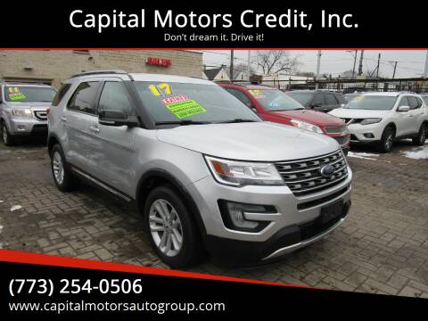 2017 Ford Explorer for sale at Capital Motors Credit, Inc. in Chicago IL