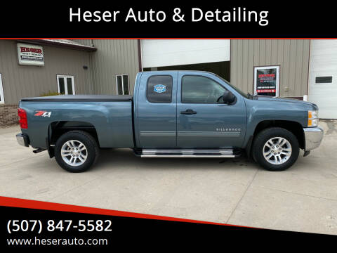 2012 Chevrolet Silverado 1500 for sale at Heser Auto & Detailing in Jackson MN