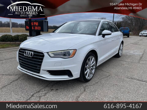 2016 Audi A3 for sale at Miedema Auto Sales in Allendale MI
