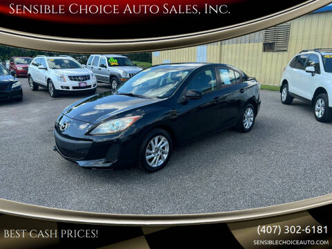 2013 Mazda MAZDA3 for sale at Sensible Choice Auto Sales, Inc. in Longwood FL