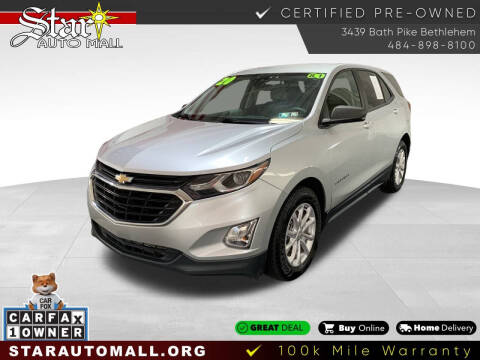 2020 Chevrolet Equinox for sale at STAR AUTO MALL 512 in Bethlehem PA