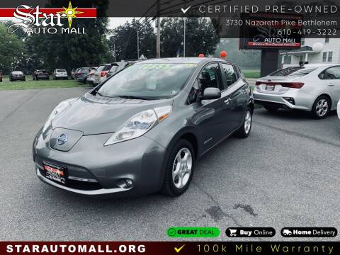 2014 Nissan LEAF for sale at Star Auto Mall in Bethlehem PA