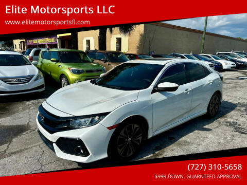2017 Honda Civic for sale at Elite Motorsports LLC in Saint Petersburg FL