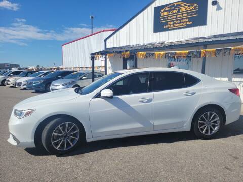2018 Acura TLX for sale at BELOW BOOK AUTO SALES in Idaho Falls ID