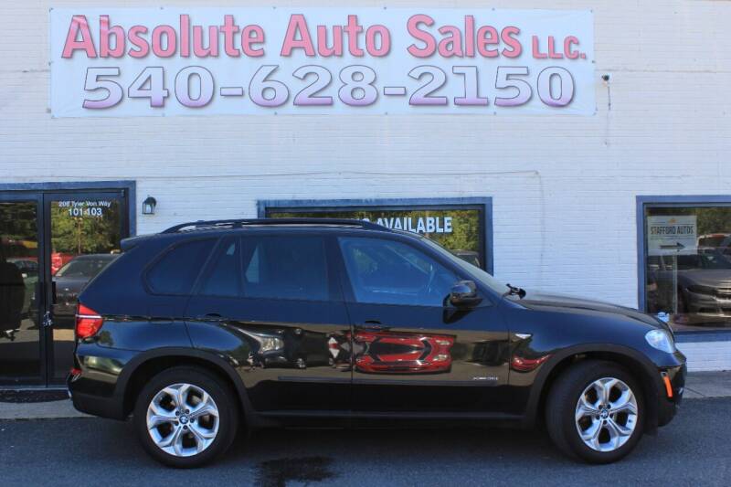 2013 BMW X5 for sale at Absolute Auto Sales in Fredericksburg VA