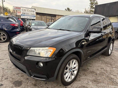2013 BMW X3 for sale at Car Online in Roswell GA