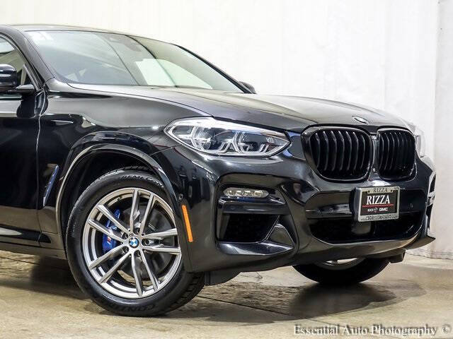 Used 2021 BMW X4 M40i with VIN 5UX2V5C07M9F44615 for sale in Tinley Park, IL