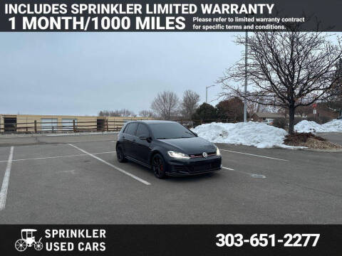 2021 Volkswagen Golf GTI for sale at Sprinkler Used Cars in Longmont CO