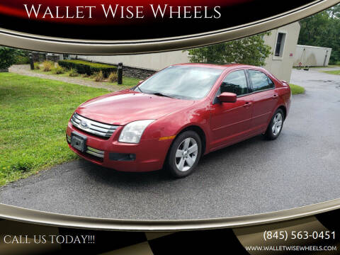 2007 Ford Fusion for sale at Wallet Wise Wheels in Montgomery NY