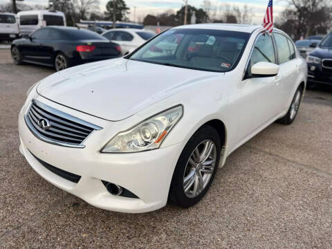 2013 Infiniti G37 Sedan for sale at Action Auto Specialist in Norfolk VA