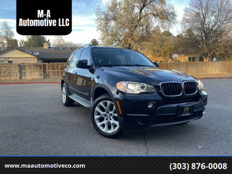 2012 BMW X5 for sale at M-A Automotive LLC in Aurora CO