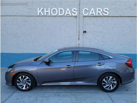 2016 Honda Civic for sale at Khodas Cars in Gilroy CA