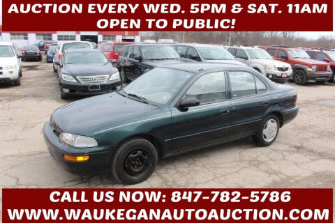 1997 GEO Prizm for sale at Waukegan Auto Auction in Waukegan IL