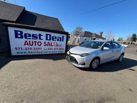 2019 Toyota Corolla for sale at Best Deal Auto Sales LLC in Vancouver WA