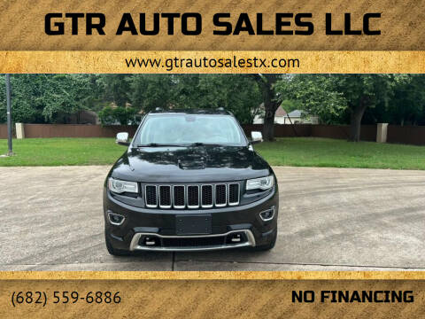 2014 Jeep Grand Cherokee for sale at GTR Auto Sales LLC in Haltom City TX