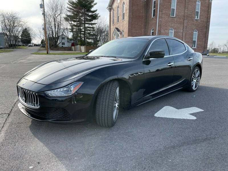 Used 2015 Maserati Ghibli S with VIN ZAM57RTA2F1145419 for sale in Etna, OH