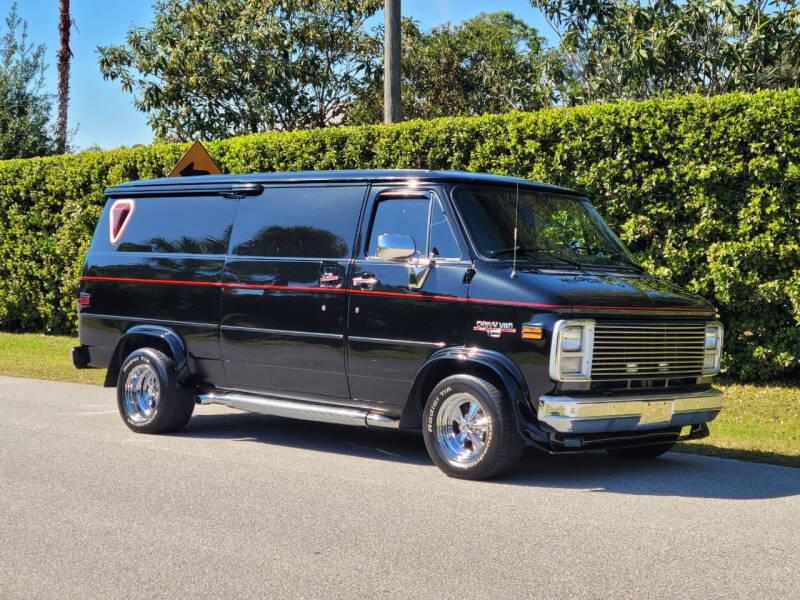 1980s best sale chevy van