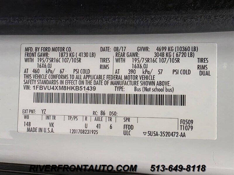 2017 Ford Transit 350 HD XL