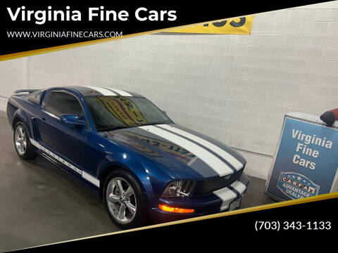 2008 Ford Mustang for sale at Virginia Fine Cars in Chantilly VA