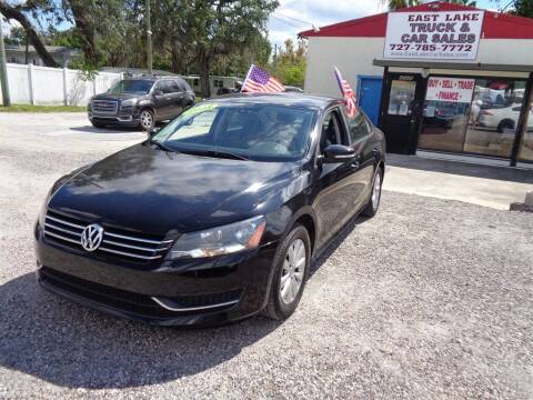 2013 Volkswagen Passat for sale at EAST LAKE TRUCK & CAR SALES in Holiday FL