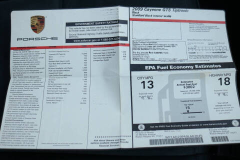 2009 Porsche Cayenne GTS Tiptronic