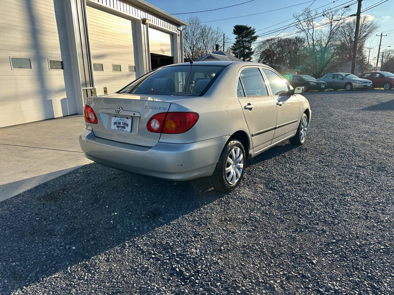 2004 Toyota Corolla for sale at PEAK VIEW MOTORS in Mount Crawford, VA