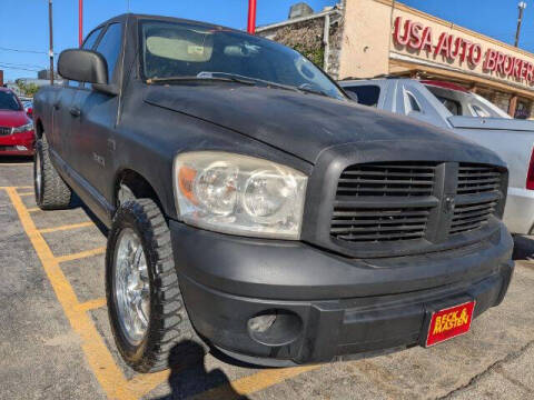 2008 Dodge Ram 1500 for sale at USA Auto Brokers in Houston TX