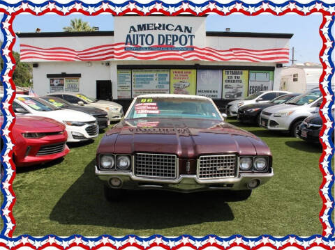 1972 Oldsmobile Cutlass for sale at American Auto Depot in Modesto CA