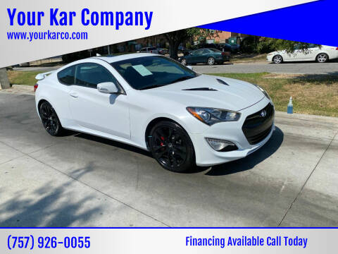 2014 Hyundai Genesis Coupe for sale at Your Kar Company in Norfolk VA