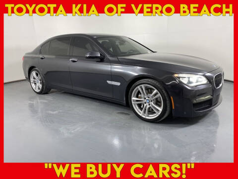 2015 BMW 7 Series for sale at PHIL SMITH AUTOMOTIVE GROUP - Toyota Kia of Vero Beach in Vero Beach FL